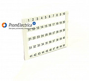 505040 Маркировка для клемм горизонтальная DY 5 (1-50) Москва