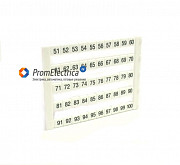 505041 Маркировка для клемм горизонтальная DY 5 (51-100) Москва