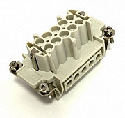 7310.6004.0 GWconnect Гнездо 10 контактов + земля, 16 Ампер 500 Вольт Molex Москва