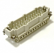 7324.6107.0 GWconnect Вилка 24 контакта + земля, 16 Ампер 500 Вольт Molex Москва