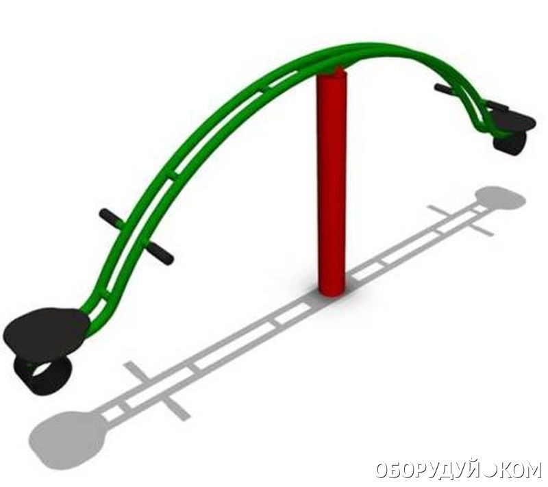 Балансир С Амортизатором Для Спортивной Площадки Купить