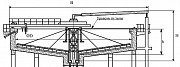 Сгуститель радиальный с переферическим приводом П-30А Красноярск