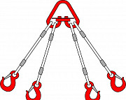 Строп канатный петлевой СКП-2,0 4м 15 мм Сургут