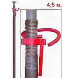 Стойка домкрат телескопическая для опалубки 4,5 м в аренду Ставрополь