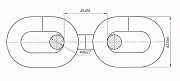 Цепь круглозвенная повышенной прочности 18*64-8 Москва