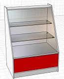 Прилавок остекленный ВТН-3 Краснодар