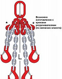 Строп цепной четырехветвевой (4СЦ) г/п 17.0 тн L=10.0м Самара