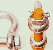 Скоба такелажная грузоподъемная с гайкой и шплинтом кл. пр 8 Новосибирск