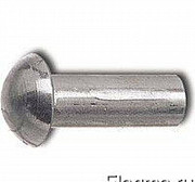 Заклепка ударная полукруглая DIN 660 алюминий Новосибирск