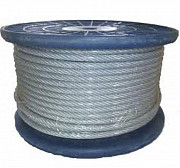 Стальной трос для растяжки DIN 3055 в ПВХ изоляции Новосибирск