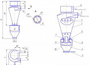Циклоны пылеуловители Ц, ЦН, СИОТ цена завода Краснодар