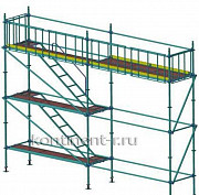 Леса стоечные приставные строительные клиновые. производство Самара