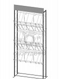 СТ.Г.Ж.18 Стенд 3А4 5 полок двухсторонний Краснодар