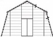 Ангар шатровый 8х20 Омск