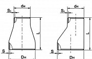 Переход ПК(Э) 1020х25-920х16 17Г1С-У ТУ 1400-004-09446335-20 Нижний Новгород