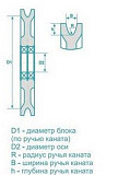Блок канатный обводной или блок полиспаста Челябинск