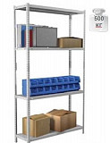 Стеллажи металлические для офиса 2000х1000х400 4 полки Дзержинск