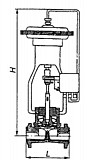 Клапан регулирующий мембранный футерованный фланцевый 25ч7п Нижний Новгород