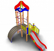 Игровой детский комплексИК-10.1 Размеры 4550х3350х3900мм Пермь