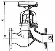 522-03.189-01 Клапан невозвратно-запорный фланцевый Ростов-на-Дону