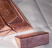 Чушка медная МОБ, МФ, МНЖкт Екатеринбург