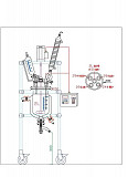 Стеклянный реактор 2Л Москва