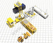 Мобильный асфальтобетонный завод QLB30 Благовещенск