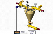 Дозатор бункерный весовой для мелкодисперсных материалов ДБ Воронеж
