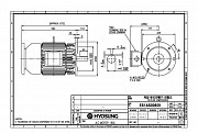 Двигатель привода Hyosung Москва