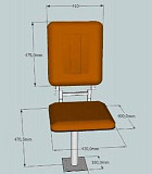 Сиденье крановщика КР-1 продаю недорого Чебоксары