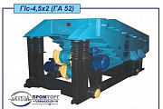 Грохот для рассева кокса ГИс-4,5х2 (ГА52) Ростов-на-Дону