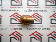 Муфта-соединитель (пресс-масленка) на цилиндрическую (плоскую) головку пакера, медная Санкт-Петербург