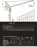 Башенный кран Yong Li D160-12т 2016 года Владивосток