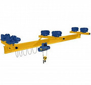 Кран-балка двухпролетная 6.3 т пролет 10,5 10,5 метра Уфа