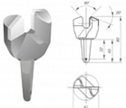 Резец рп-7 для горных и буровых работ Челябинск
