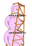 Стеллажи кабельные для барабанов Санкт-Петербург