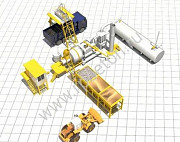 Асфальтобетонный завод QLB10 Благовещенск