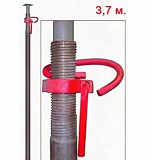 Стойка домкрат телескопическая для опалубки 3,7 м в аренду Ставрополь