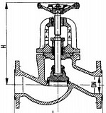 521-03.495-01 Клапан запорный фланцевый проходной Ростов-на-Дону