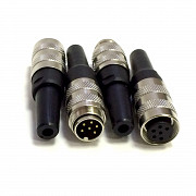 KV60 Разъем M16, мама, на провод, IP40, вилка, пайка, 250В, PIN:6, 5А LUMBERG Москва