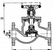 521-35.3439-02, ИТШЛ.491115.013-02 Клапан запорный фланцевый Ростов-на-Дону