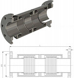 Компенсатор сильфонный осевой КСО.К, 2КСО.К, КСОФ.К, 2КСОФ. Москва