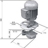 Помпа типа НГ (электронасос) для подачи СОЖ Ярославль