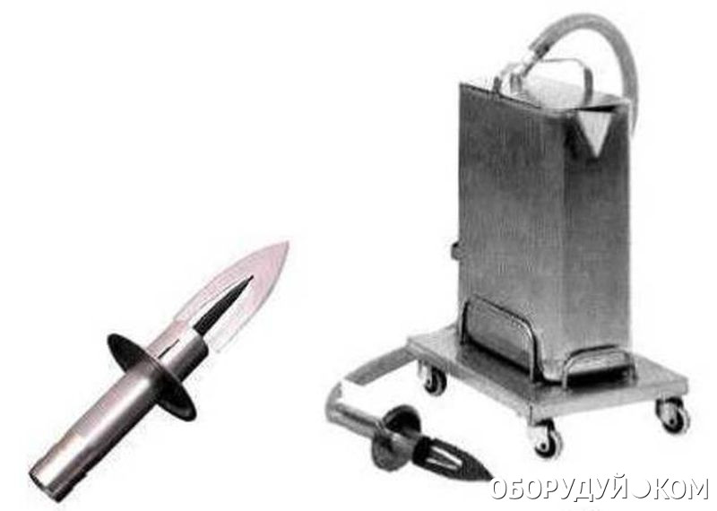 Полый нож. Полый нож для обескровливания крс. Швайка для забоя свиней. Нож для забоя скота мора. Полый нож.