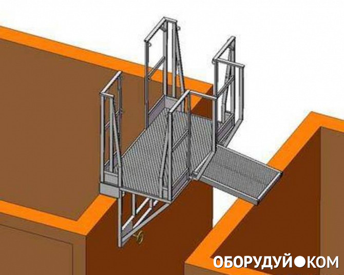 Открытую откидную площадку необходимо. Площадка навесная для полувагонов ПНП. Лестница навесная для полувагонов ЛНА-3450. Навесная смотровая площадка для полувагонов ПНП-С-250.