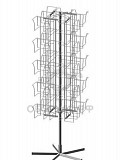 СТ.ВР.11 Стойка вращающаяся 40 ячеек для колготок Краснодар