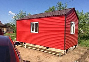 Дачный домик 6х2.5м в мет. каркасе Омск