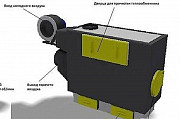 Теплогенератор 100 кВт с радиальным вентилятором Краснодар