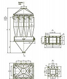 Группа циклонов ЦН-15-500х8УП Москва