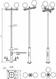 Опоры освещения Атлант Москва